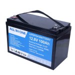 ລາຄາໂຮງງານ Deep Cycle Solar RV Caravan Marine 12 volt Lithium Ion Battery 12V 100ah LiFePO4 Battery