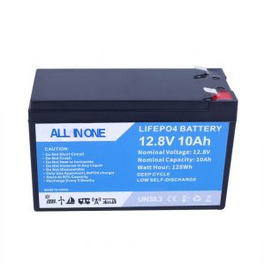 12.8V 10Ah Electric Scooter Solar Lithium-Ion Battery Lifepo4 Battery Rechargeable Lithium Ion Battery