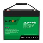 25.6V 40Ah Lithium Iron Phosphate Battery/ການປ່ຽນແທນ