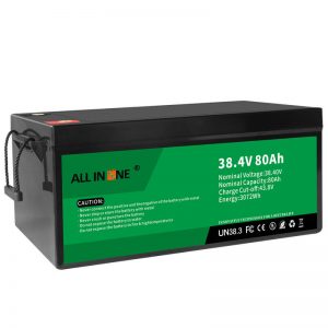 38.4V 80Ah LiFePO4 Lead Acid Replacement Acid Lithium ion Battery Pack, 36V 80Ah