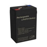 ວົງຈອນ Deep Deep 6V 6Ah LiFePO4 Lithium Battery ສໍາລັບລະບົບເກັບພະລັງງານແສງອາທິດ