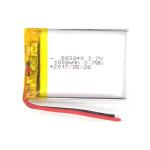 Lipo Battery 803040 3.7V 1000mAh 083040 ມີ pcm ແລະສາຍ