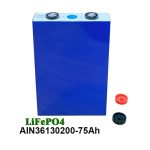 LiFePO4 ຫມໍ້ໄຟ Prismatic 36130200 3.2V 75AH