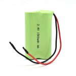 NiMH ແບັດເຕີຣີໄຟຟ້າໄດ້ ໃໝ່ AA1500mAh 2.4V