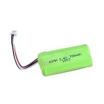 NiMH ແບດເຕີລີ່ Rechargeable AA700 2.4V
